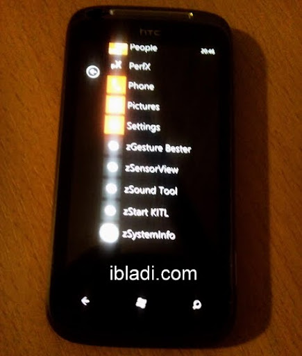 HTC Mozart with Windows Phone 7