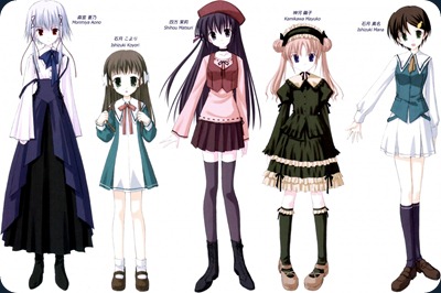 Si hasta parecen hermanas!! Claro, fueron diseñadas nada más ni nada menos por Naru Nanao Si hasta parecen hermanas!! Claro, fueron diseñadas nada más ni nada menos por Naru Nanao