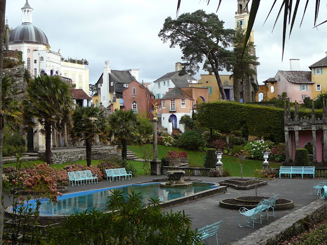 The center of Portmeirion