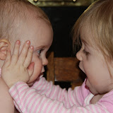 Cousin Abby says, "You are SO cute!"