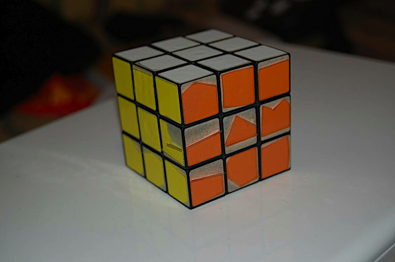 Cubo de Rubik, resuelto