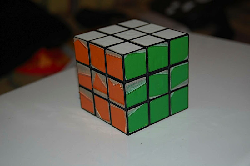 Cubo de Rubik, resuelto