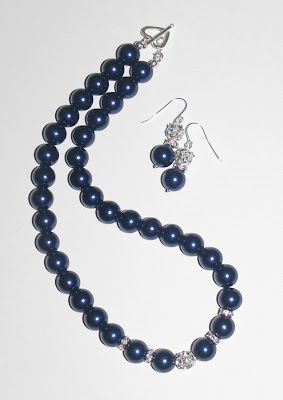 *Basic Bling* DIY FW Pearls - Necklace & Earrings