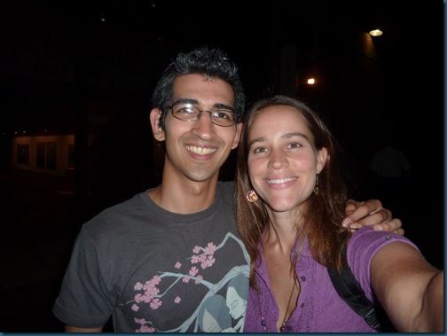 Theresa and me in SP Theresa and me in SP