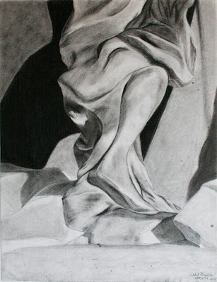15. Final project. Lo trabajamos solo en la clase, por si no se nota son los pies de una estatua (no tenia tobillo, no es mi culpa).