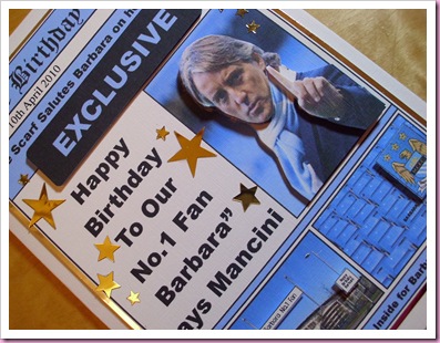 Manchester City Birthday Card 2