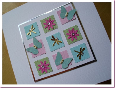 Butterfly Patchwork Card