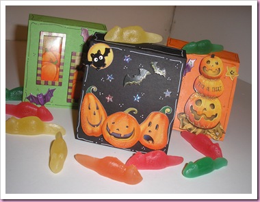 Halloween sweet boxes