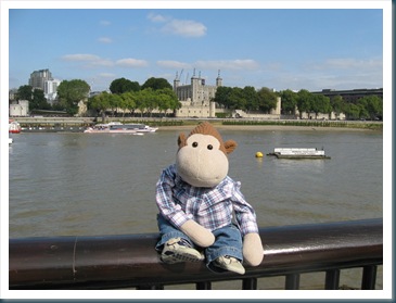 Monkey by the Thames Monkey by the Thames