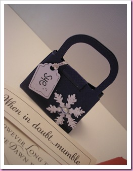 Mini Sizzix purse Mini Sizzix purse