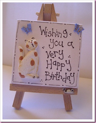 Birthday Easel