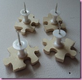 Push pin backs