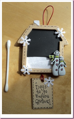 Tiny Advent Calendar House