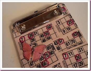 Altered Bingo Board 3