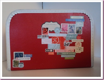 Vintage Childs Stacking Suitcase Vintage Childs Stacking Suitcase