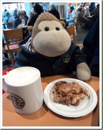 Apple Donut at Starbucks Apple Donut at Starbucks