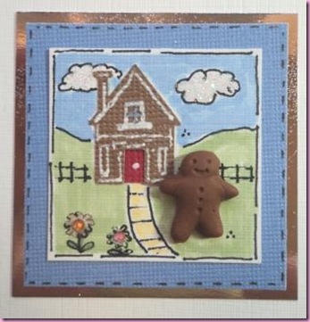 Gingerbread House Card