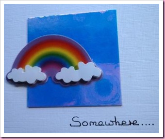 Somewhere Over The Rainbow Card