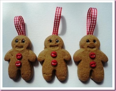 Gingerbread Men Tree Decorations Gingerbread Men Tree Decorations