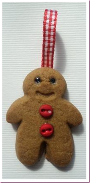 Gingerbread Man Tree Decoration