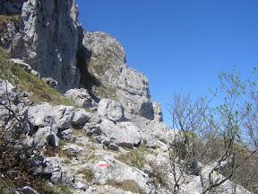 Salendo verso la Cresta Ovest del Moregallo