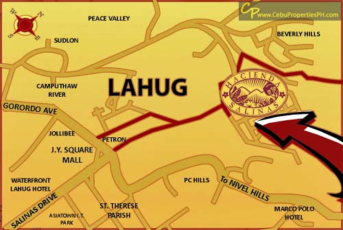 Hacienda Salinas Vicinity Map