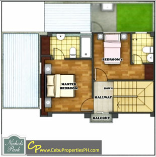 Nichols Park Windsor III Second Floor Layout