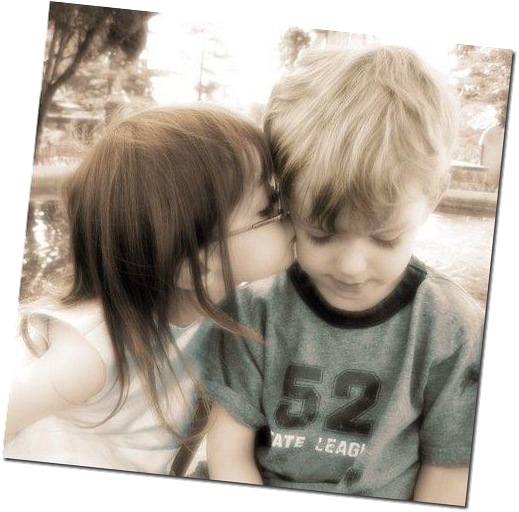 Firstkiss between Kids Firstkiss between Kids