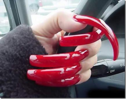 Red Coated Nail Red Coated Nail