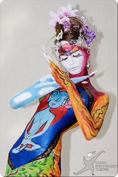 Body Painting Festival | Women Painting | Full Body Painting