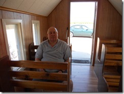 Little pews in the Little Church