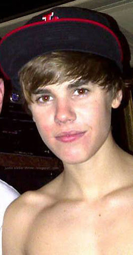 Sweaty Justin Bieber