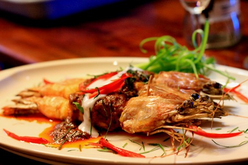ฉู่ฉี่กุ้งแม่น้ำ - ปังเย็น