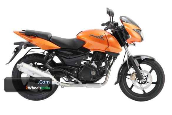 Pulsar 220 Metallic Orange Color