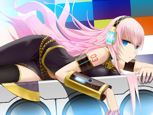 Konachan.com - 44753 blue_eyes headphones long_hair megurine_luka penpen_(artist) pink_hair thighhighs vocaloid.jpg