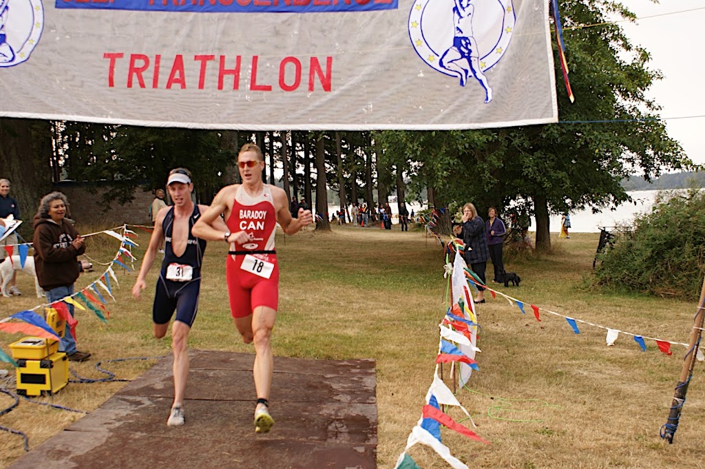 Finish line at Sri Tri 2010