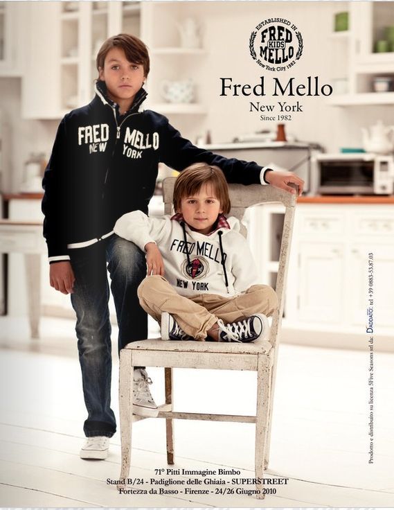 Fred Mello Kids, lookbook oto&ntilde;o invierno 2010