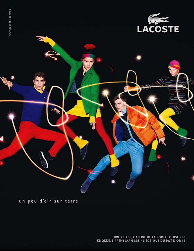 Lacoste, campa&ntilde;a oto&ntilde;o invierno 2010