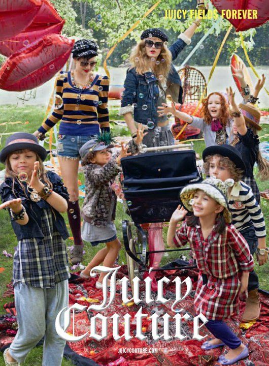 Juicy Couture, campa&ntilde;a infantil oto&ntilde;o invierno