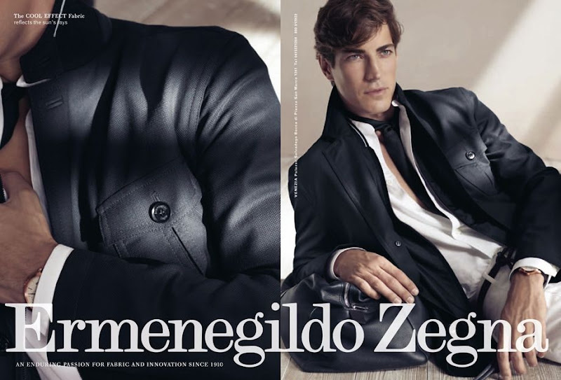 Ermenegildo Zegna,campaña primavera verano 2011