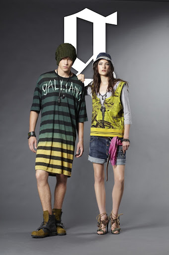 Galliano,lookbook primavera verano 2011