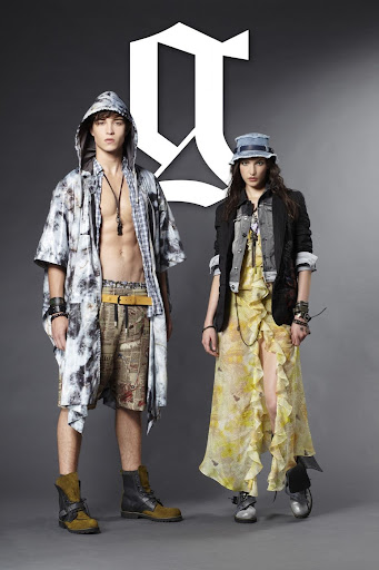 Galliano,lookbook primavera verano 2011