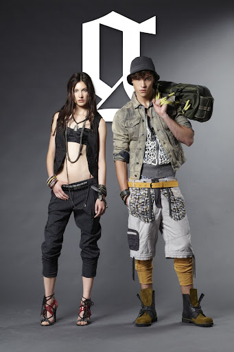 Galliano,lookbook primavera verano 2011