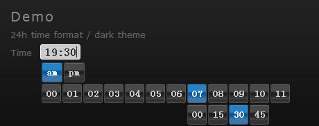 timepickr