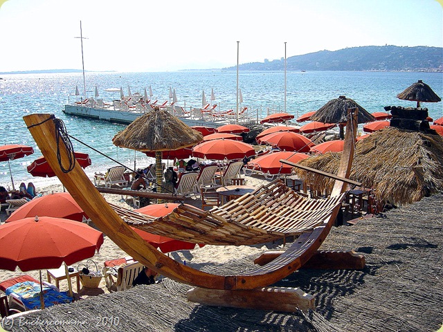JLP - Orange umbrellas and a rooftop hammock1
