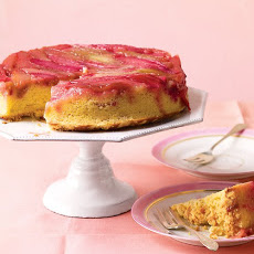 Rhubarb Upside-Down Cake