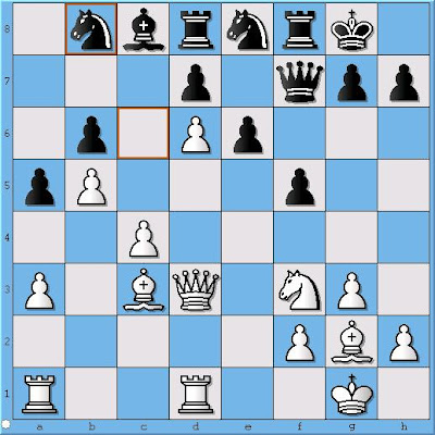 IM Albert Kapengut - FM Ralph Zimmer, Position 1