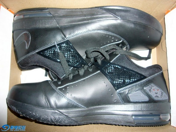 Nike Zoom LBJ Ambassador III 8211 Triple Black WT Sample Version