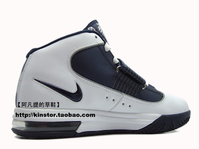 nike zoom soldier 4 tb white green 2 01 Nike Zoom Soldier IV (4) TB   White/Navy Sample New Photos