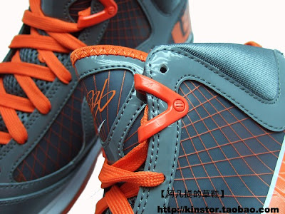 Another Look at the Max LeBron VII 393320 003 in Grey/Orange nike air max lebron 7 gr grey white orange 1 15 Another Look at the Max LeBron VII 393320 003 in Grey/Orange